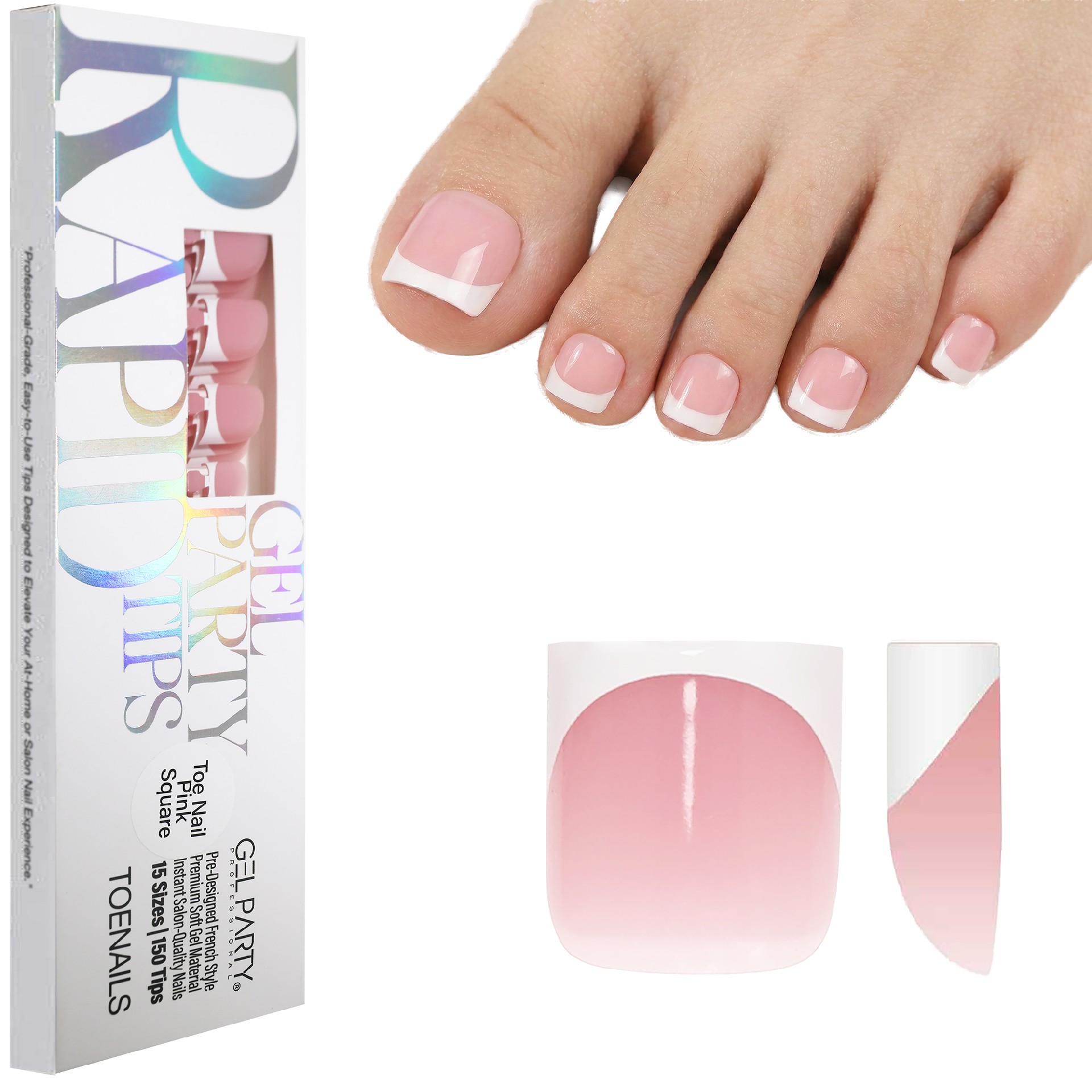 GELPARTY Soft Gel French Tips